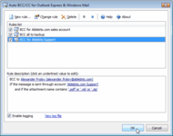 Auto BCC for Outlook Express screenshot